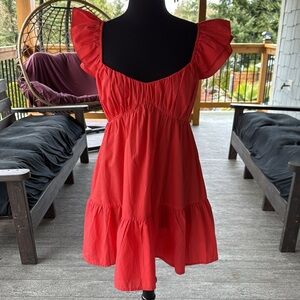 * 🎉HOST PICK🎉Abercrombie & Fitch | Ruffle Mini Baby Doll Dress